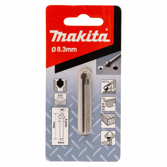 Broca Avellanadora 90° HSS 8.3x50mm Metal - Makita - Herram.cl