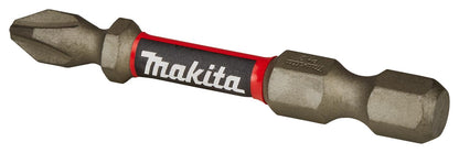 2 Puntas De Torsion Flip Top (c - form) Ph2 - 50mm Makita - Herram.cl