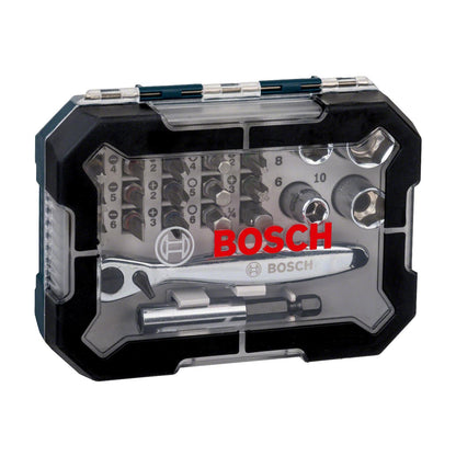 Juego de Puntas Extra Hard y Dados de 1/4'' 26 Pzas. - Bosch - Herram.cl