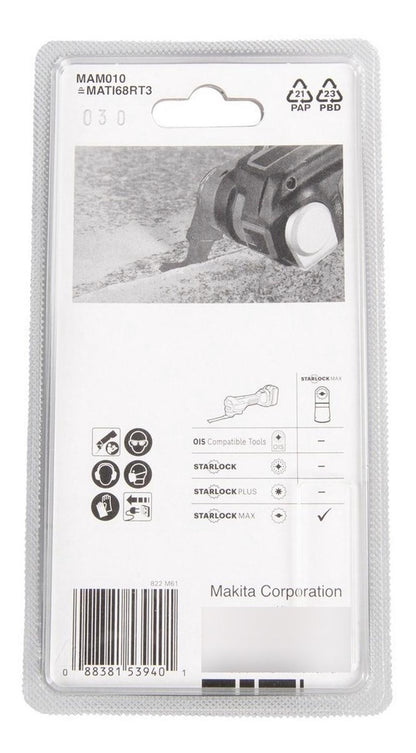 Hoja De Imersion Segmentada 68mm Starlock Max - Makita - Herram.cl