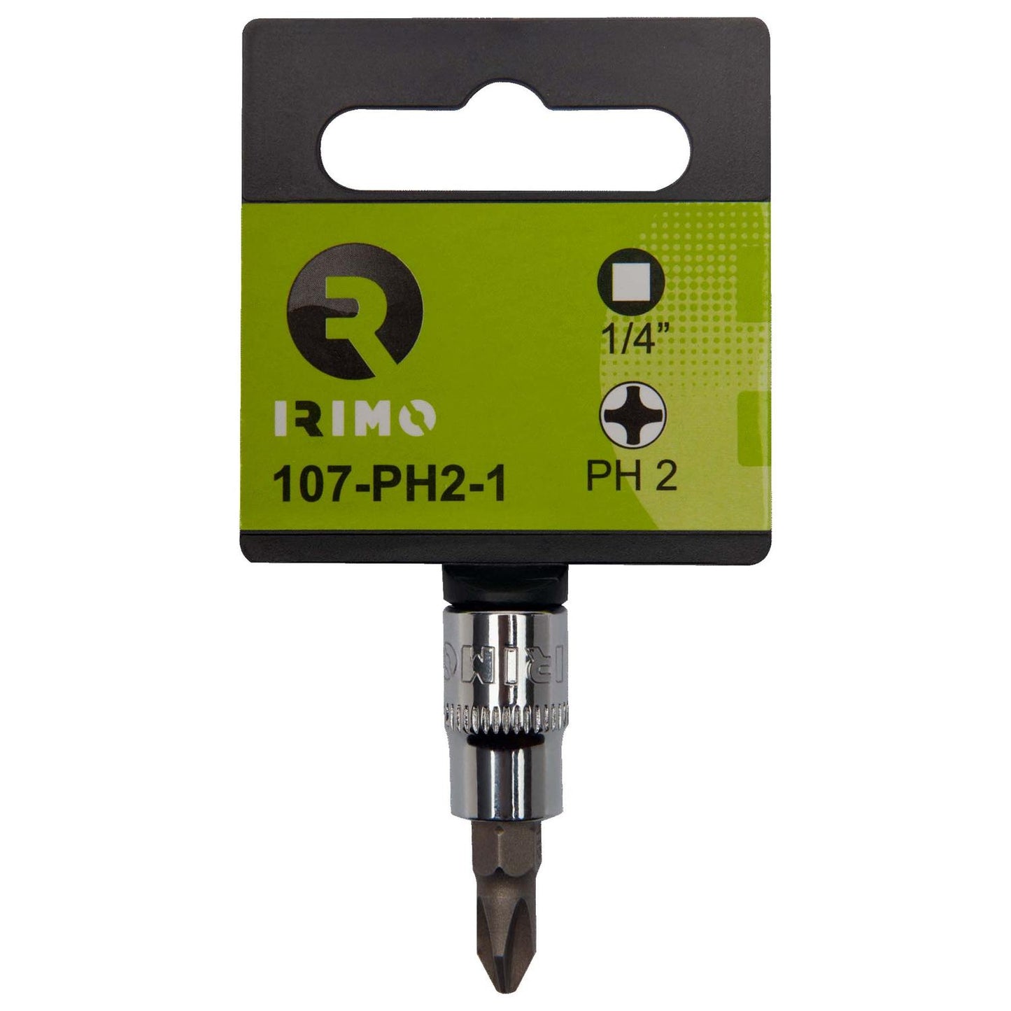 Dado Con Punta Phillips De 1/4'' PH2 - Irimo - Herram.cl