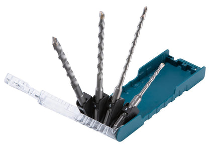 Set Brocas SDS - Plus 5, 6, 8, 10mm 4 Pzas - Makita - Herram.cl