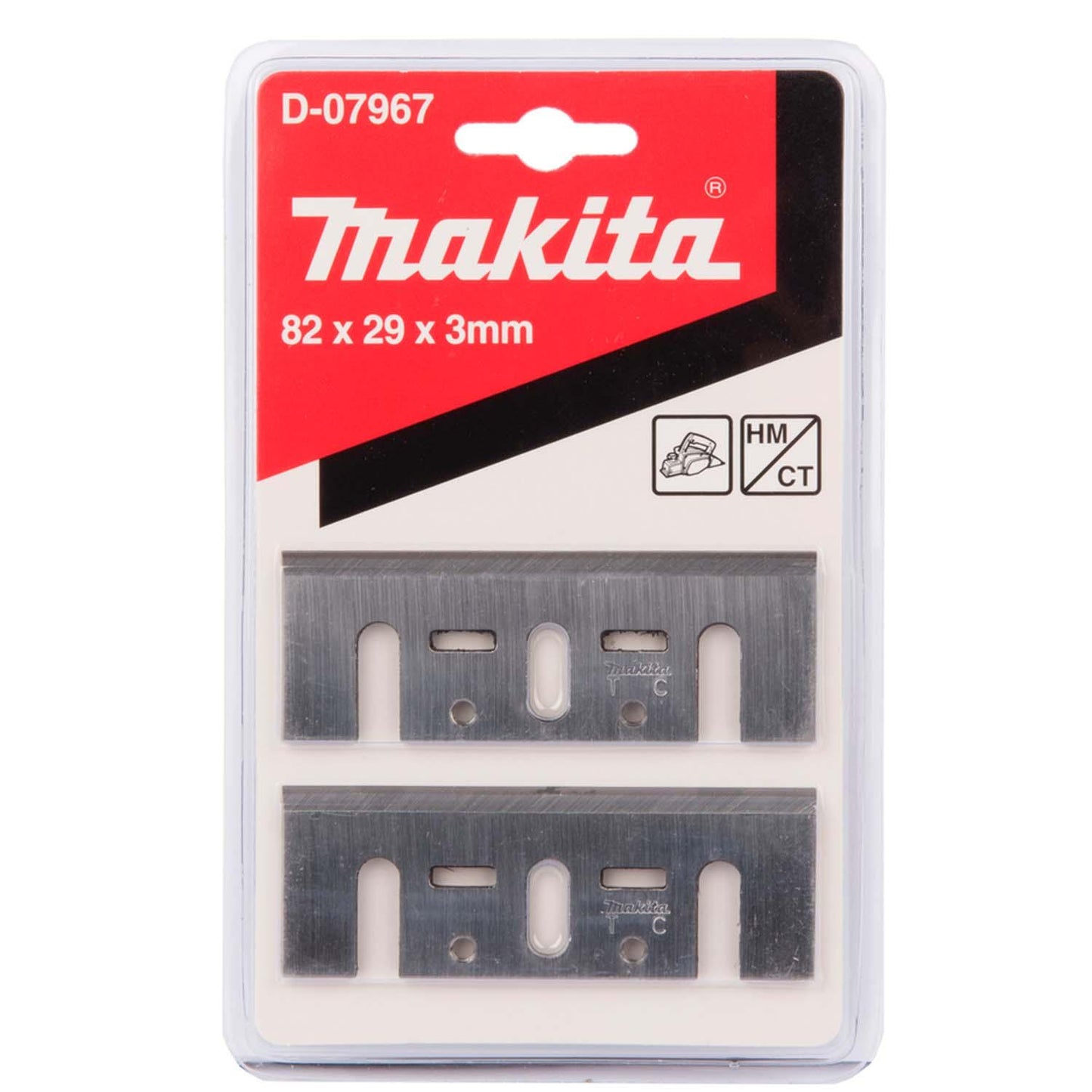 Par Cuchilla Para Cepillo TCT 82mm. - Makita - Herram.cl