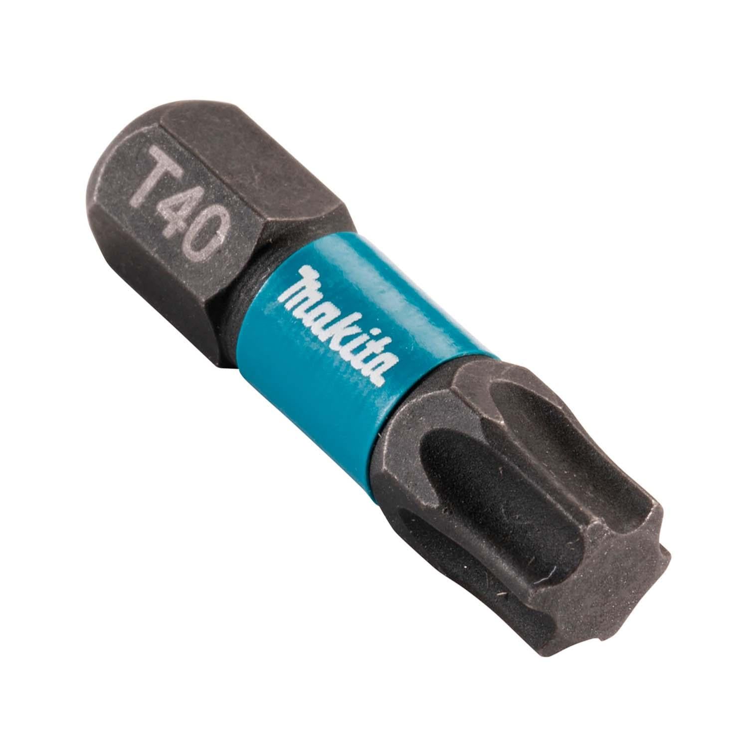 Puntas Impact Black T40 - 25mm 25 Pzas - Makita - Herram.cl