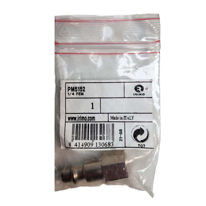 Conector de 1/4 Hembra Línea de aire - Irimo - Herram.cl