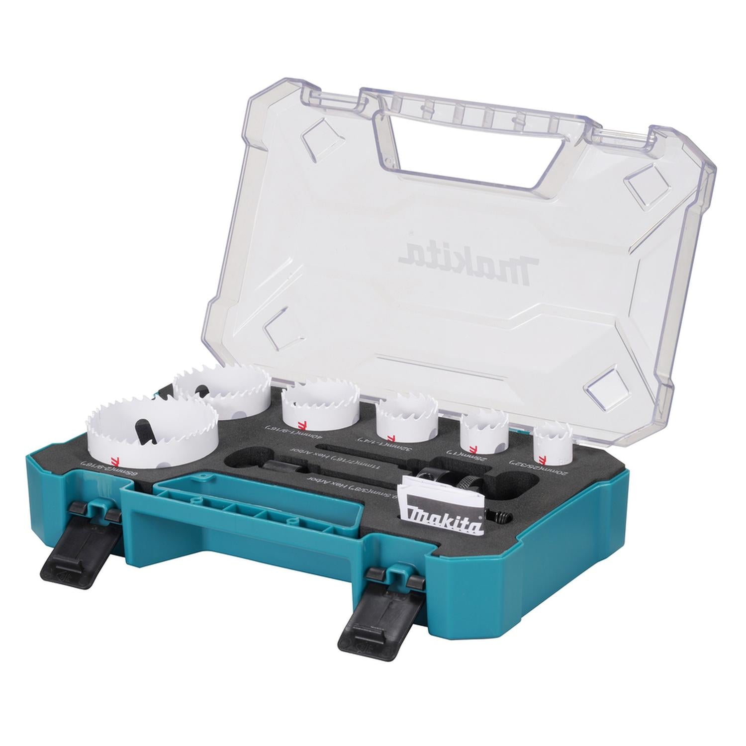 Set Sierras Copas BIM 20 - 65mm (Electricista) 6 Pzas - Makita - Herram.cl