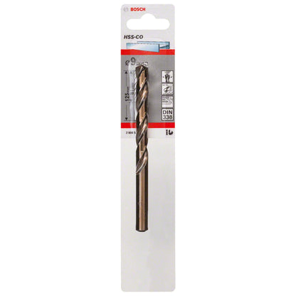 Broca Metal HSS - Co 9.0mm - Blister - Bosch - Herram.cl