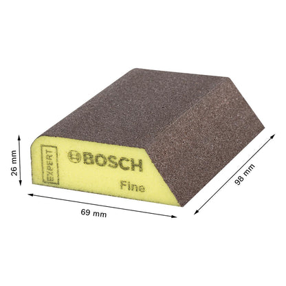 Esponja Lija Bosch Expert S470 Combi 69x97mm Fina Perfiles - Herram.cl