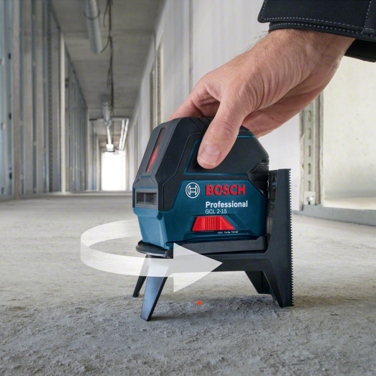 Nivel Laser GCL 2 - 15 + Base RM1 + Maleta - Bosch - Herram.cl