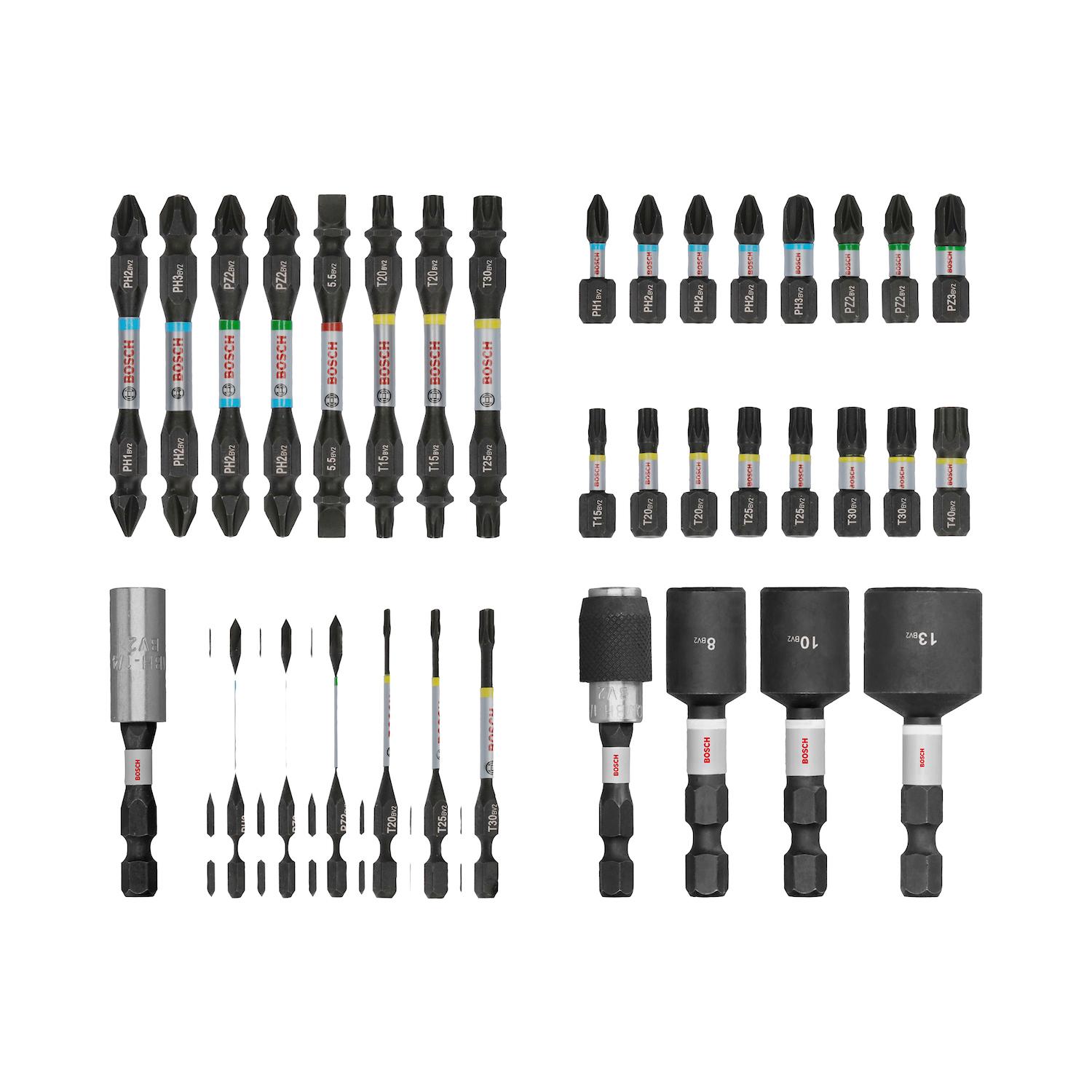 Kit De Puntas PRO Impact Pick+Click 36 Pzas - Bosch - Herram.cl