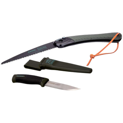 Juego de Cuchillo y Serrucho Plegable Laplander - Bahco - Herram.cl