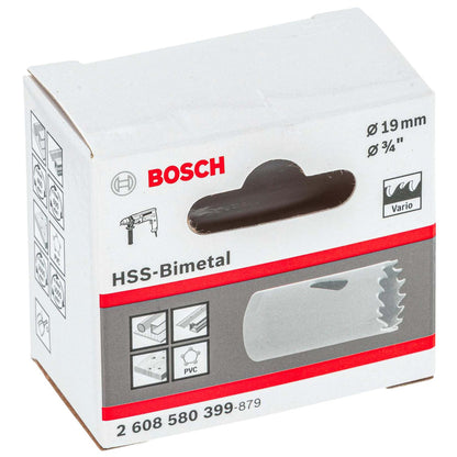 Sierra Copa HSS - Bimetálica 19mm (3/4'') CJ - Bosch - Herram.cl