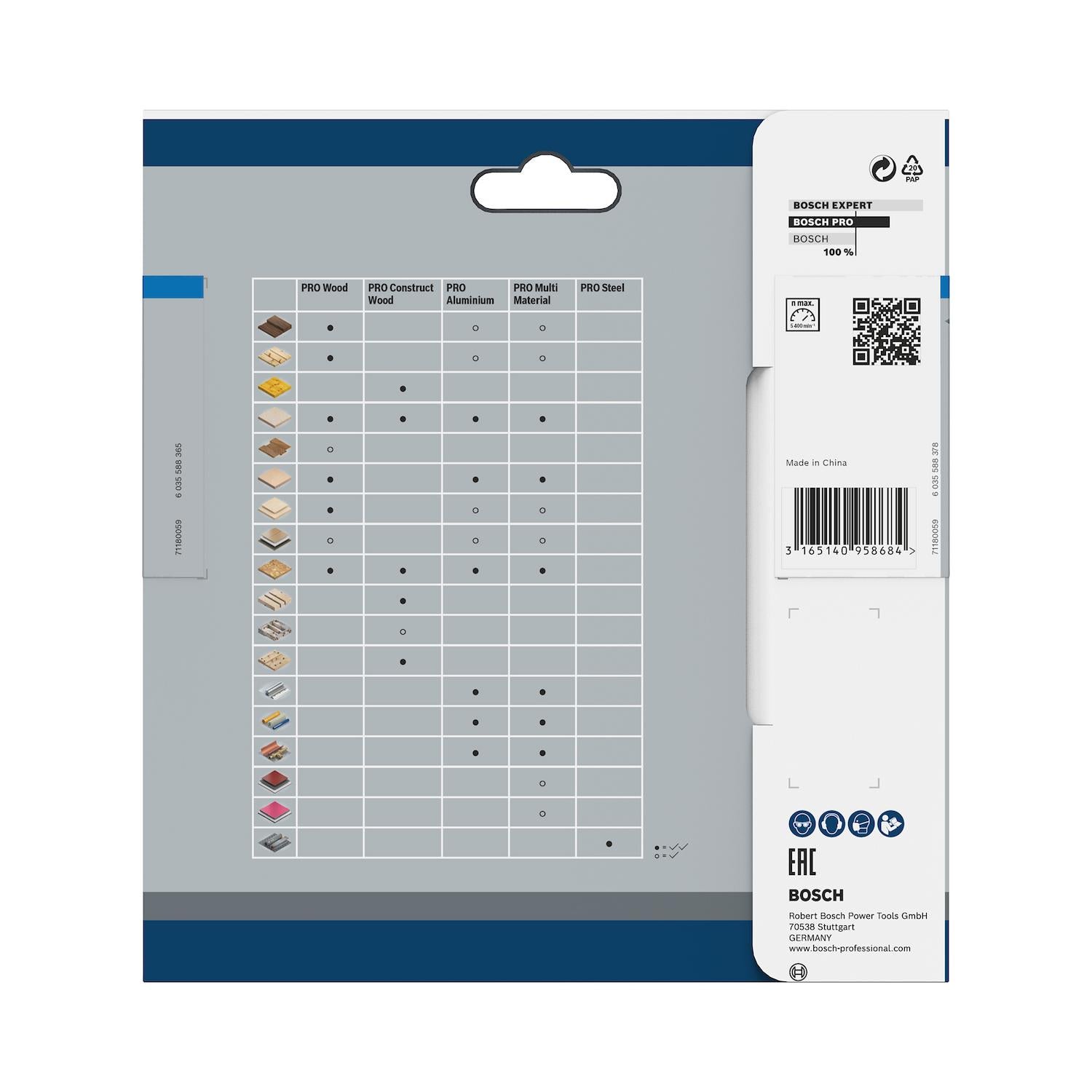 Disco de Sierra PRO Steel 136x1,6x20mm 30 D - Bosch - Herram.cl