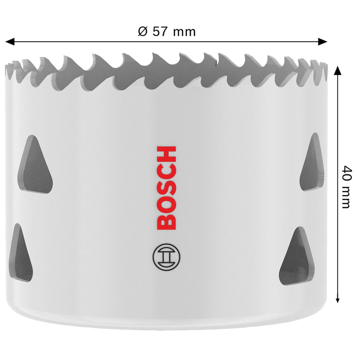 Sierra Copa BI-Metal Bosch Multi Material Ø 57mm (2-1/4'') - Herram.cl