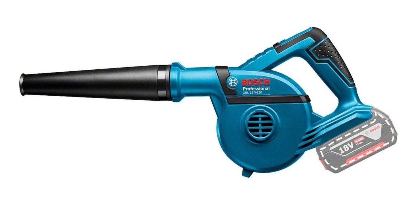 Soplador Inalámbrico Bosch Gbl 18v - 120 Bare Tool - Herram.cl