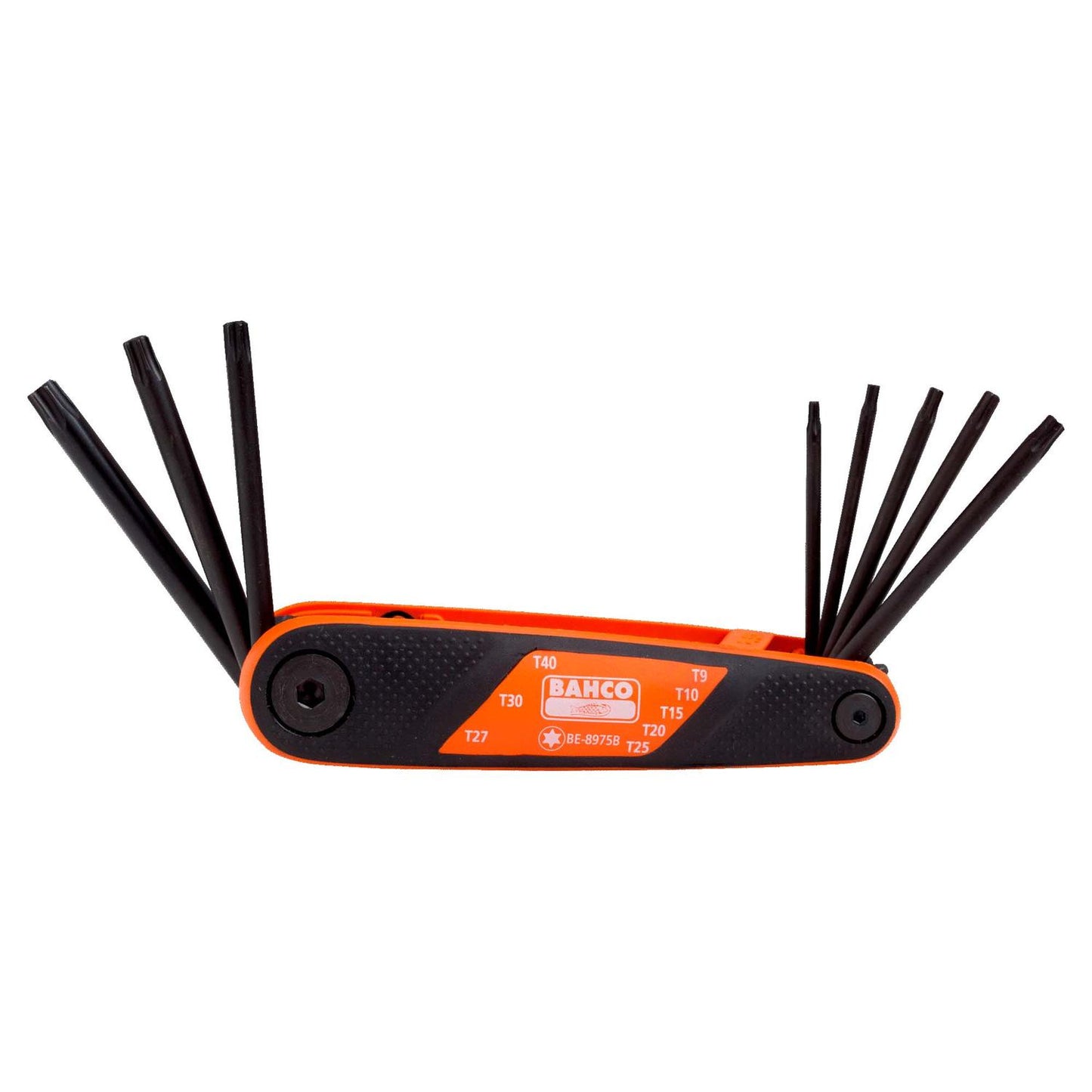 Juego de 8 LLaves Torx en Navaja mango Suave - Bahco - Herram.cl