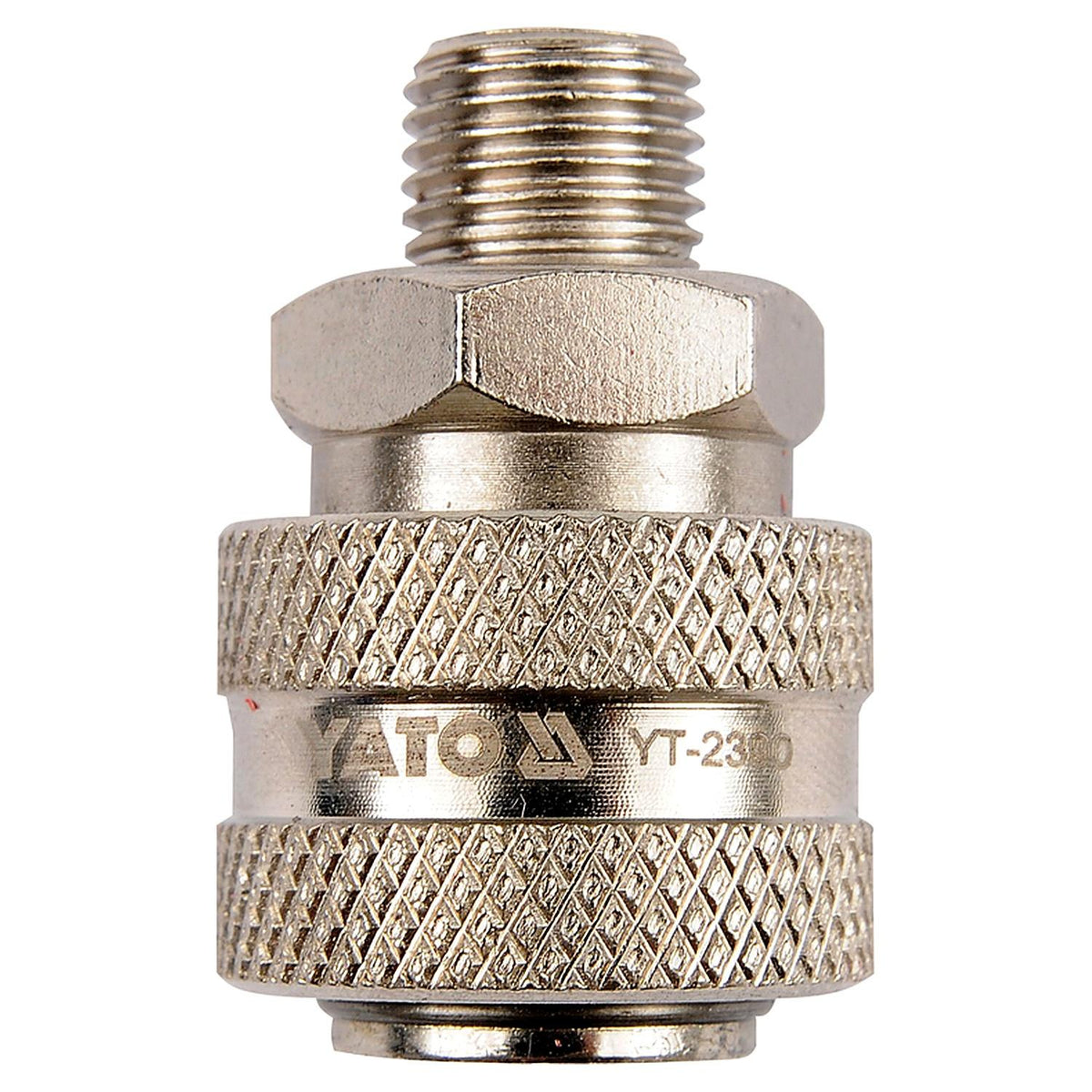 Acople Rápido YATO Hembra Neumático Rosca Macho 1/4" GRD - Herram.cl
