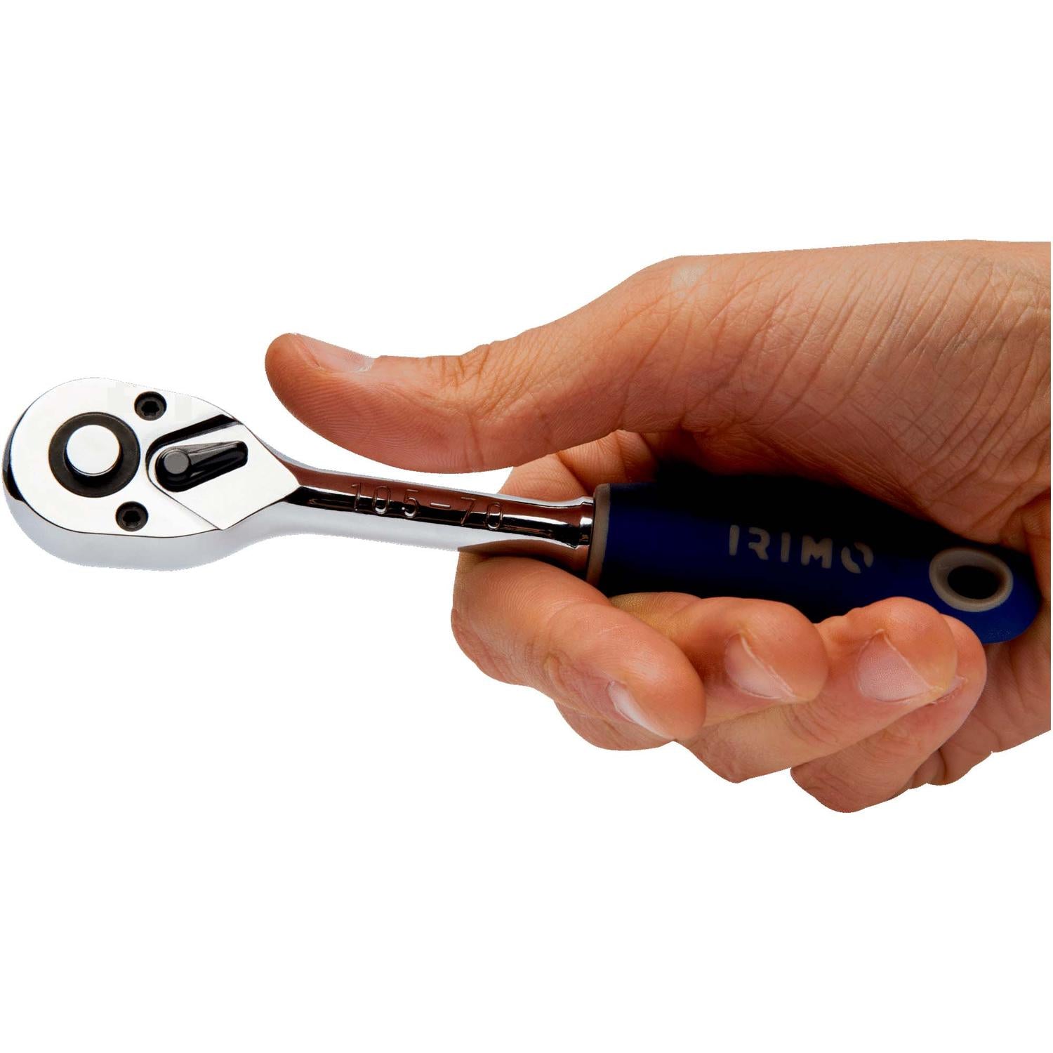 Chicharra Reversible 1/4'' Tipo Pera - Irimo - Herram.cl