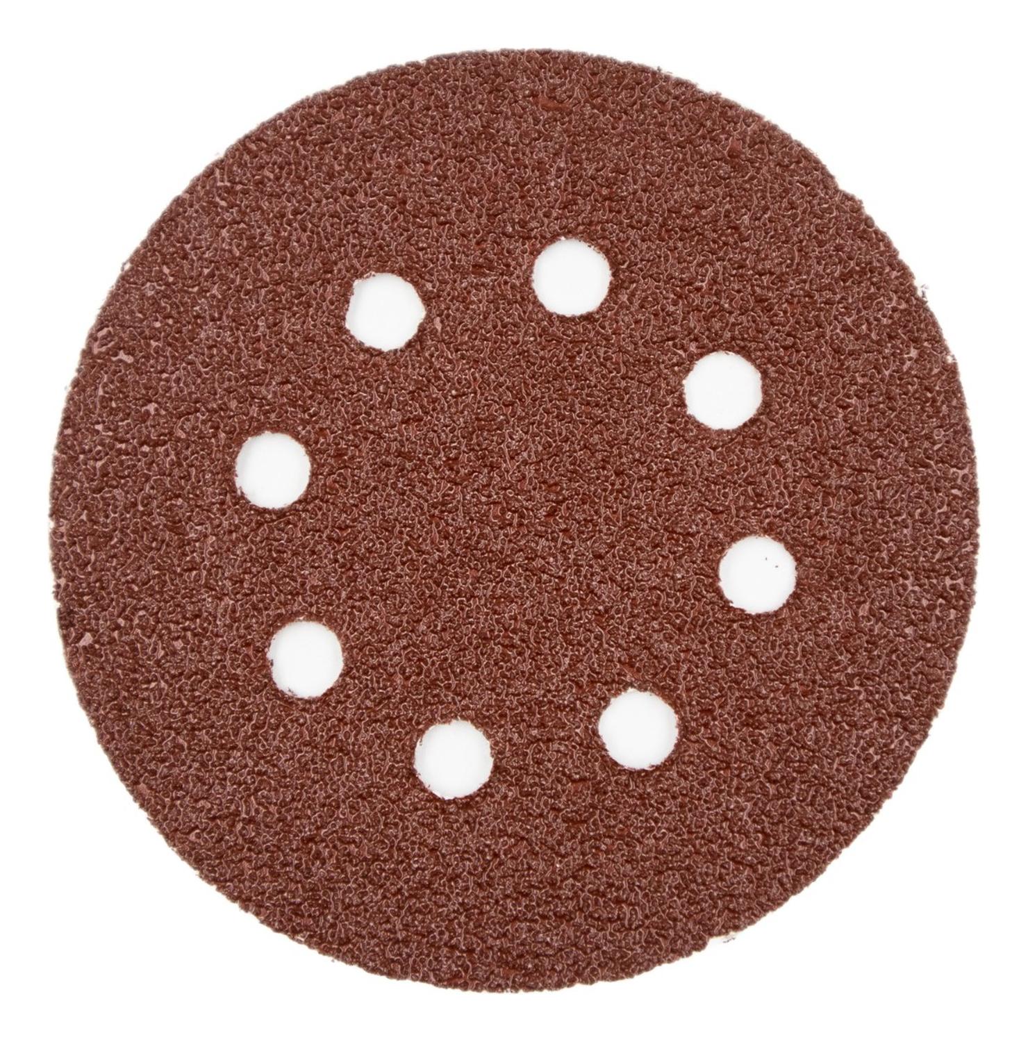 Pack 5 Discos De Lija Con Velcro 5'' (125mm) G40 - Nexxo - Herram.cl