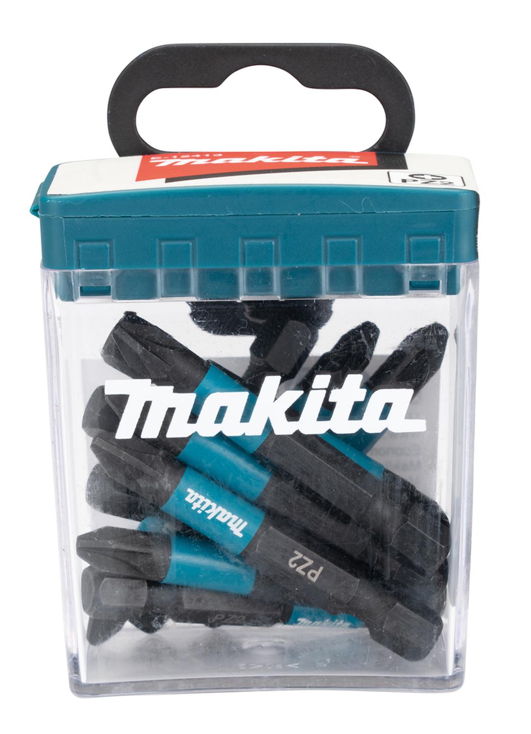 Pack Puntas Impact Black PZ2x50mm 10 Pzas. - Makita - Herram.cl