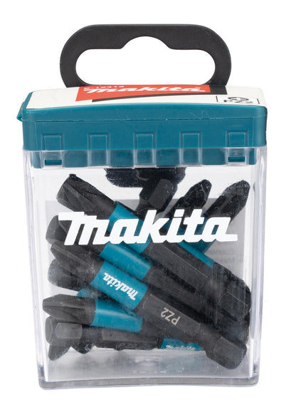 Pack Puntas Impact Black PZ2x50mm 10 Pzas. - Makita - Herram.cl