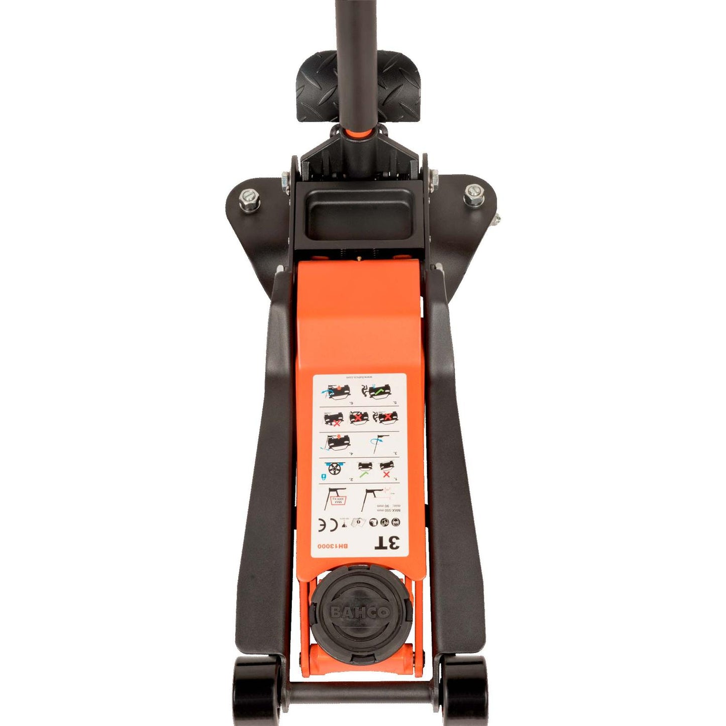 Gata hidráulica Bahco BH13000 Perfil Bajo 3 Ton profesional - Herram.cl
