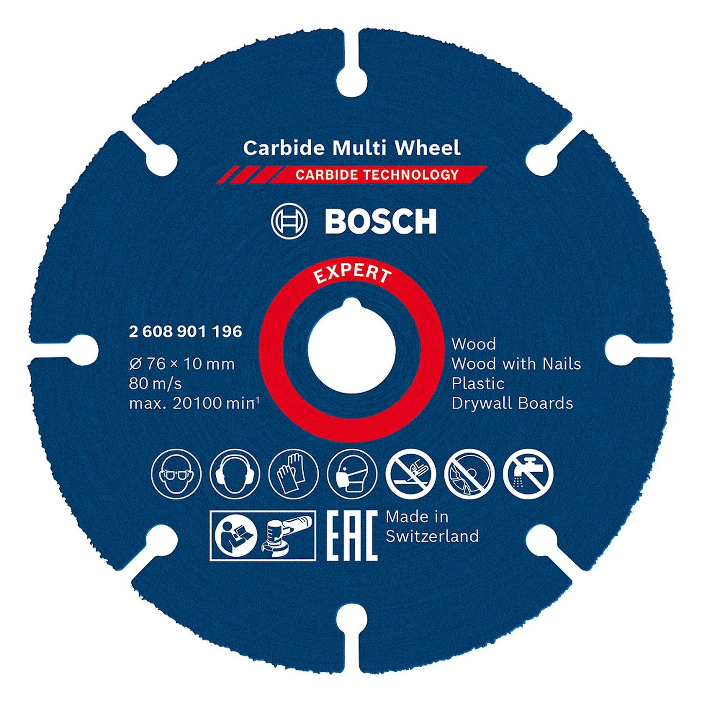 Disco De Corte Expert Carbide Multi Wheel 76mm (3'') Bosch - Herram.cl