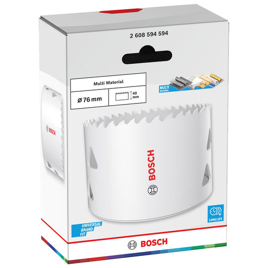 Sierra Copa BI-Metal Bosch Multi Material Ø 76 mm (3'') - Herram.cl