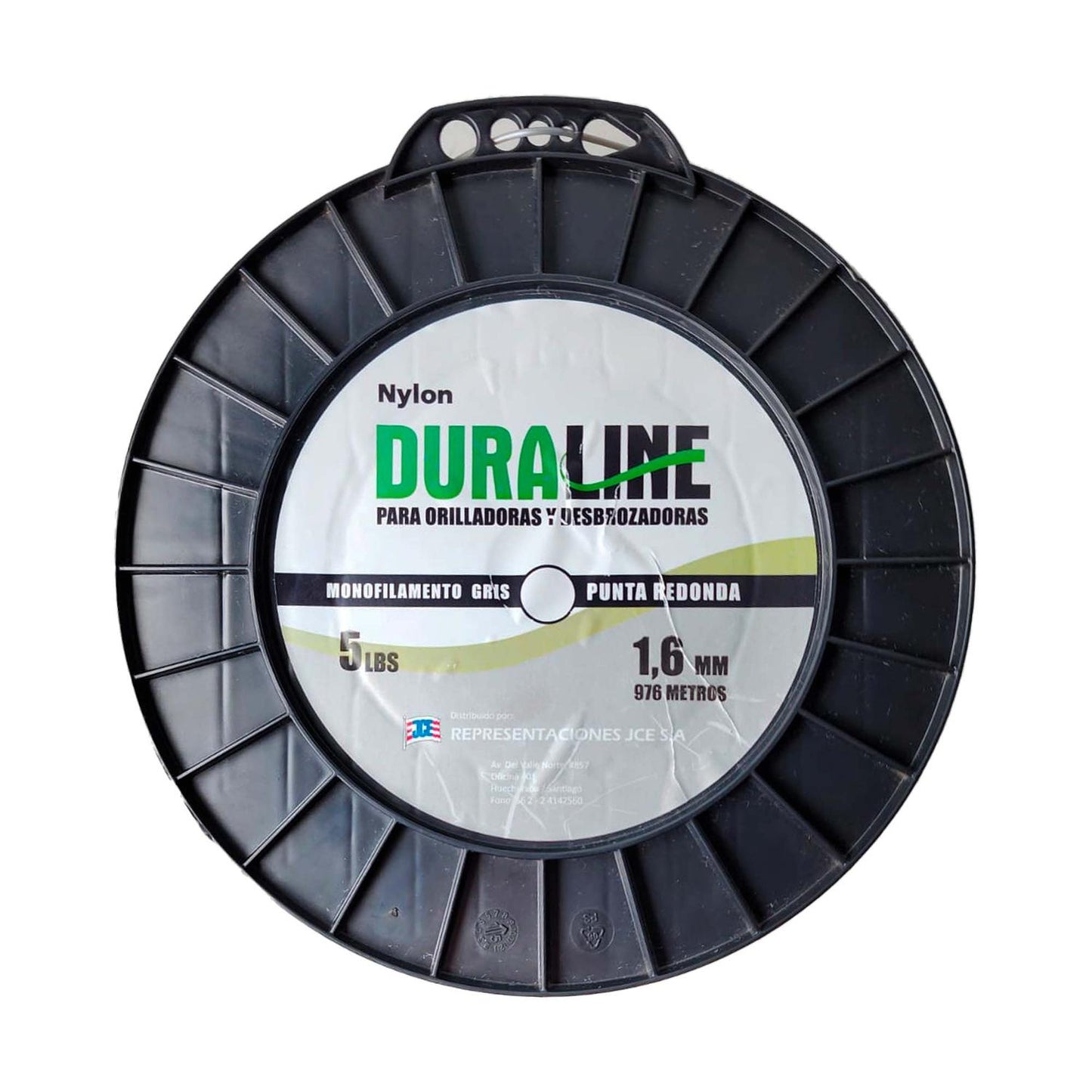 Rollo Nylon Redondo Ø 1,6mm x 976m - Duraline - Herram.cl