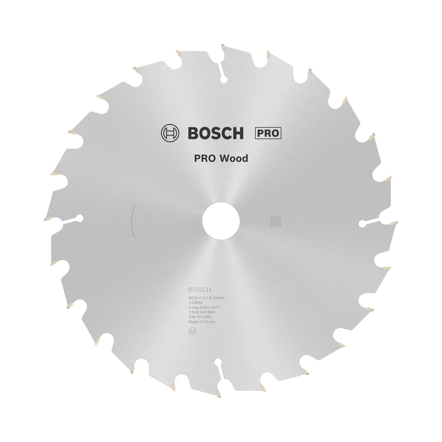 Disco De Sierra Circular PRO Wood 9 - 1/4'' 24 D - Bosch - Herram.cl