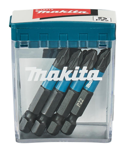 Pack Puntas Impact Black PZ2x50mm 10 Pzas. - Makita - Herram.cl