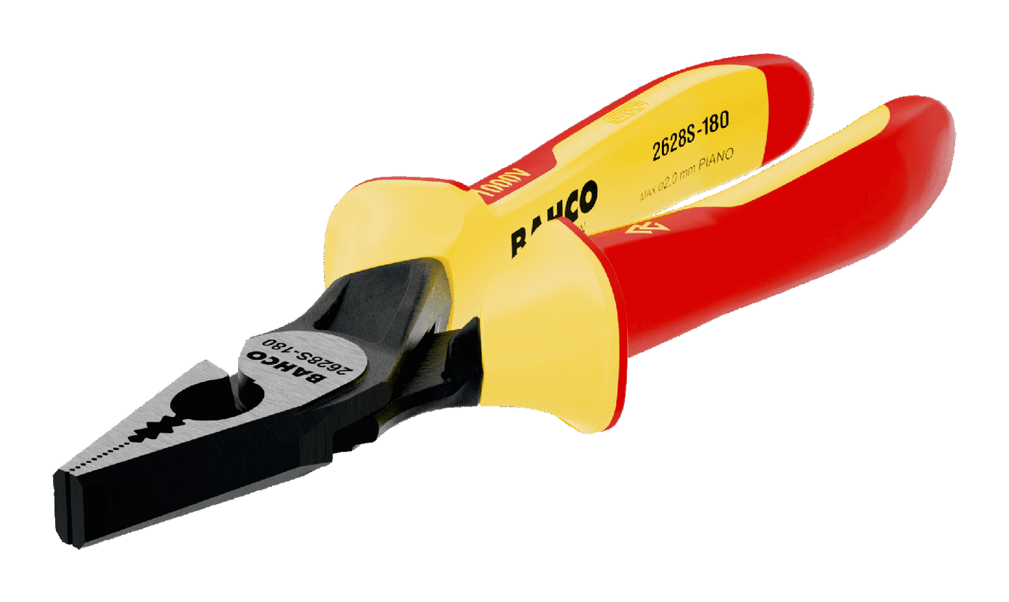 Set Destornillador Ergo Aislado + Alicate Universal 3 Pzas. - Herram.cl