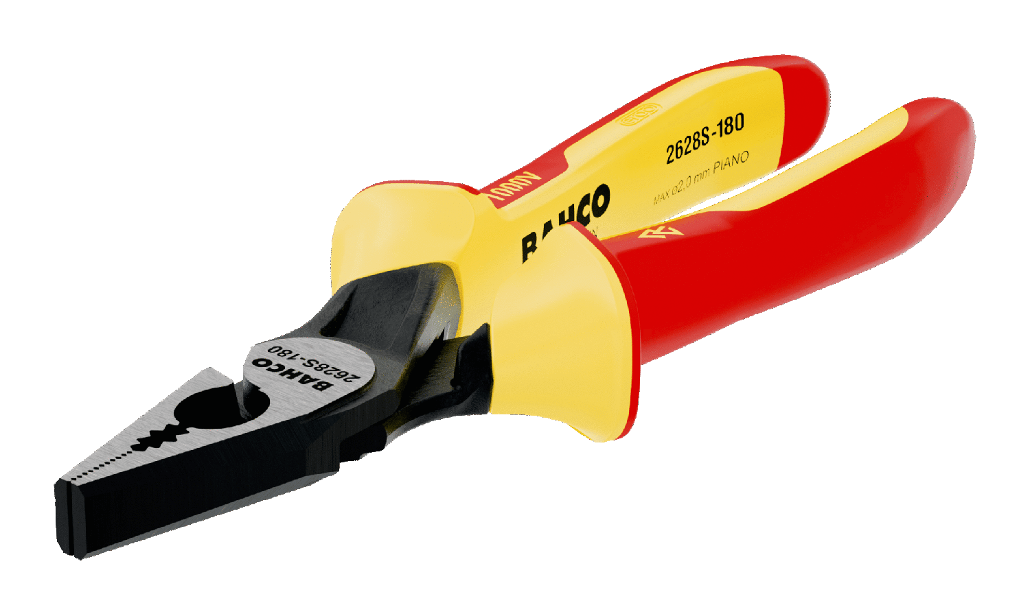 Set Destornillador Ergo Aislado + Alicate Universal 3 Pzas. - Herram.cl