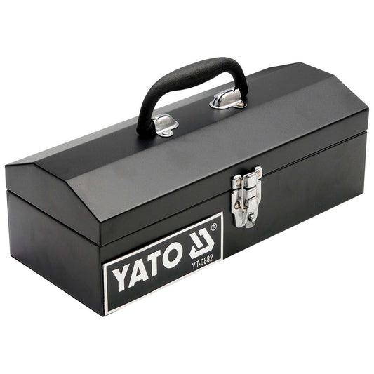 Caja de herramientas metálica 36x15x11.5 Cm YT-0882 - Yato - Herram.cl