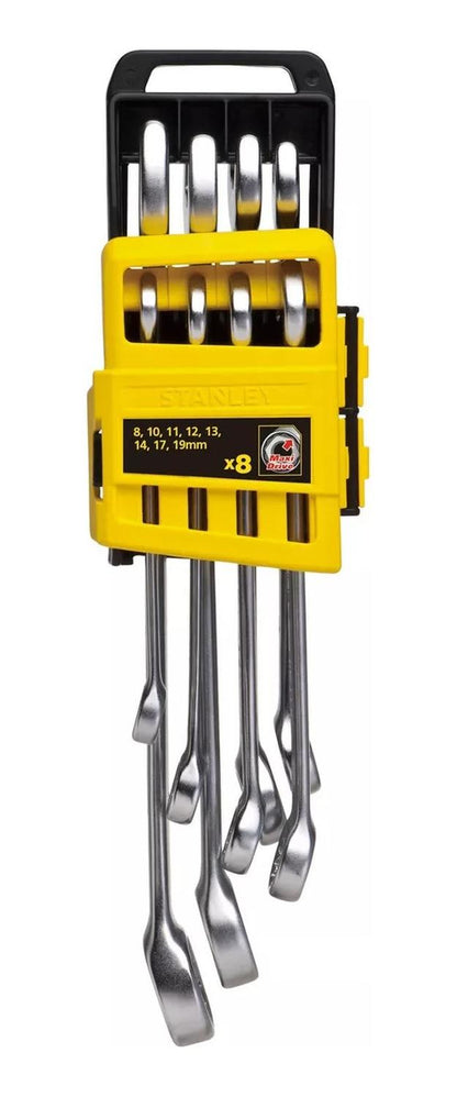 Juego 8 Llaves Combinadas 8 - 19mm - Stanley - Herram.cl