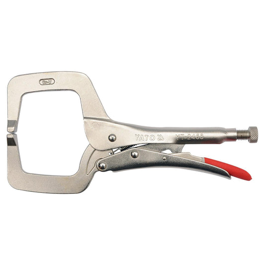 Caimán Prensa Tipo C para Soldar Yato YT-2468 280mm 11'' - Herram.cl