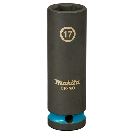 Dado De Impacto Largo 1/2'' 17mm Impact Black - Makita - Herram.cl