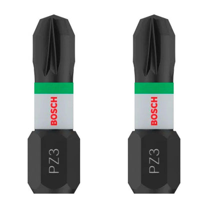Puntas PRO Impact PZ3x25mm 2 Pzas - Bosch - Herram.cl