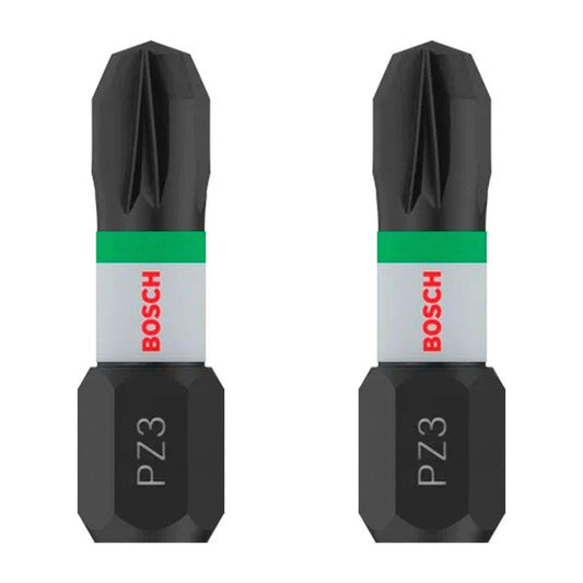 Puntas PRO Impact PZ3x25mm 2 Pzas - Bosch - Herram.cl