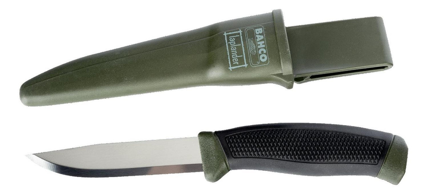 Cuchillo Laplander Con Mango Verde Bi - Componente - Bahco - Herram.cl