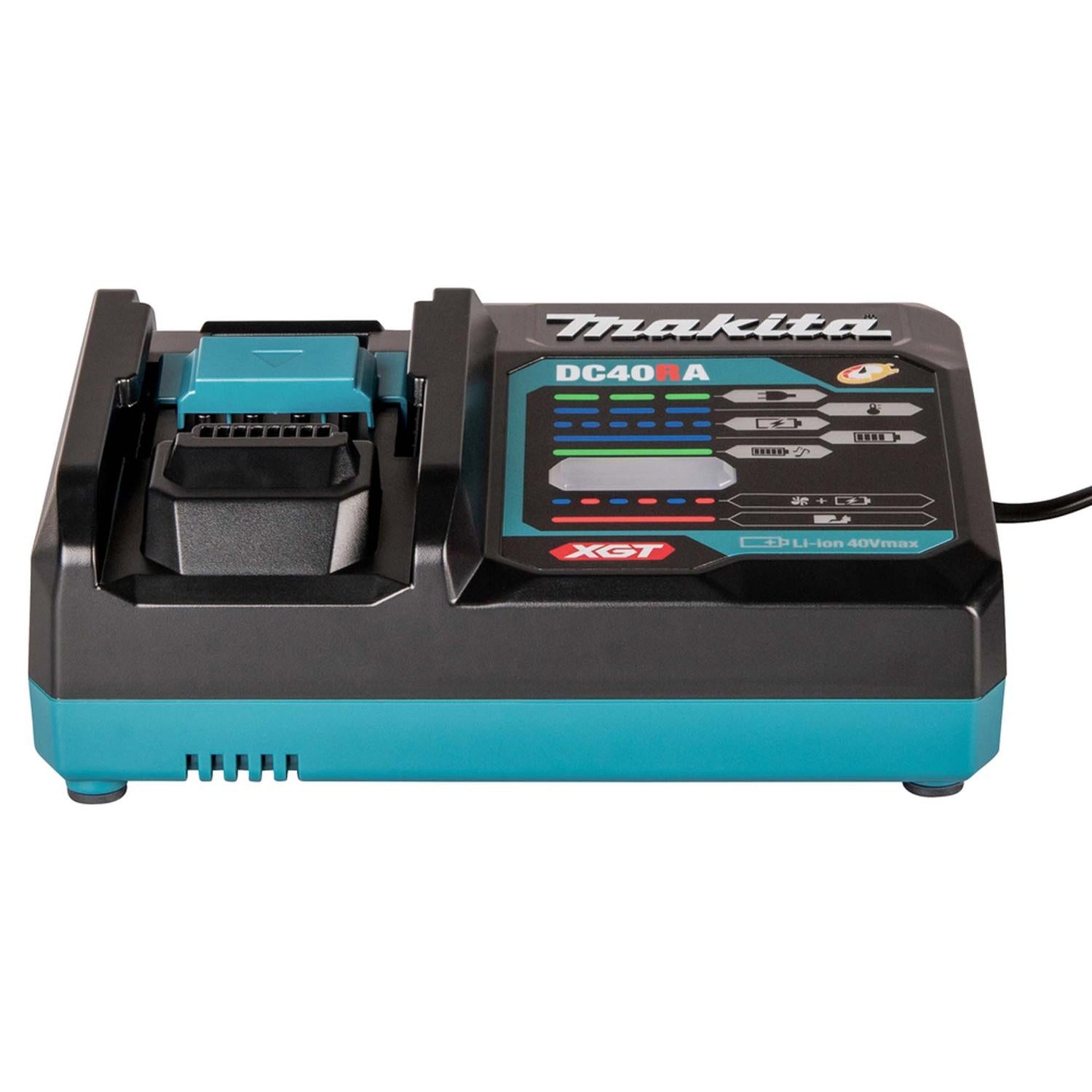 Cargador de baterías rápido XGT 40 V Max. DC40RA - Makita - Herram.cl