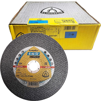 Pack 25 Discos de Corte A46TZ Special 7''x1.6mm - klingspor - Herram.cl