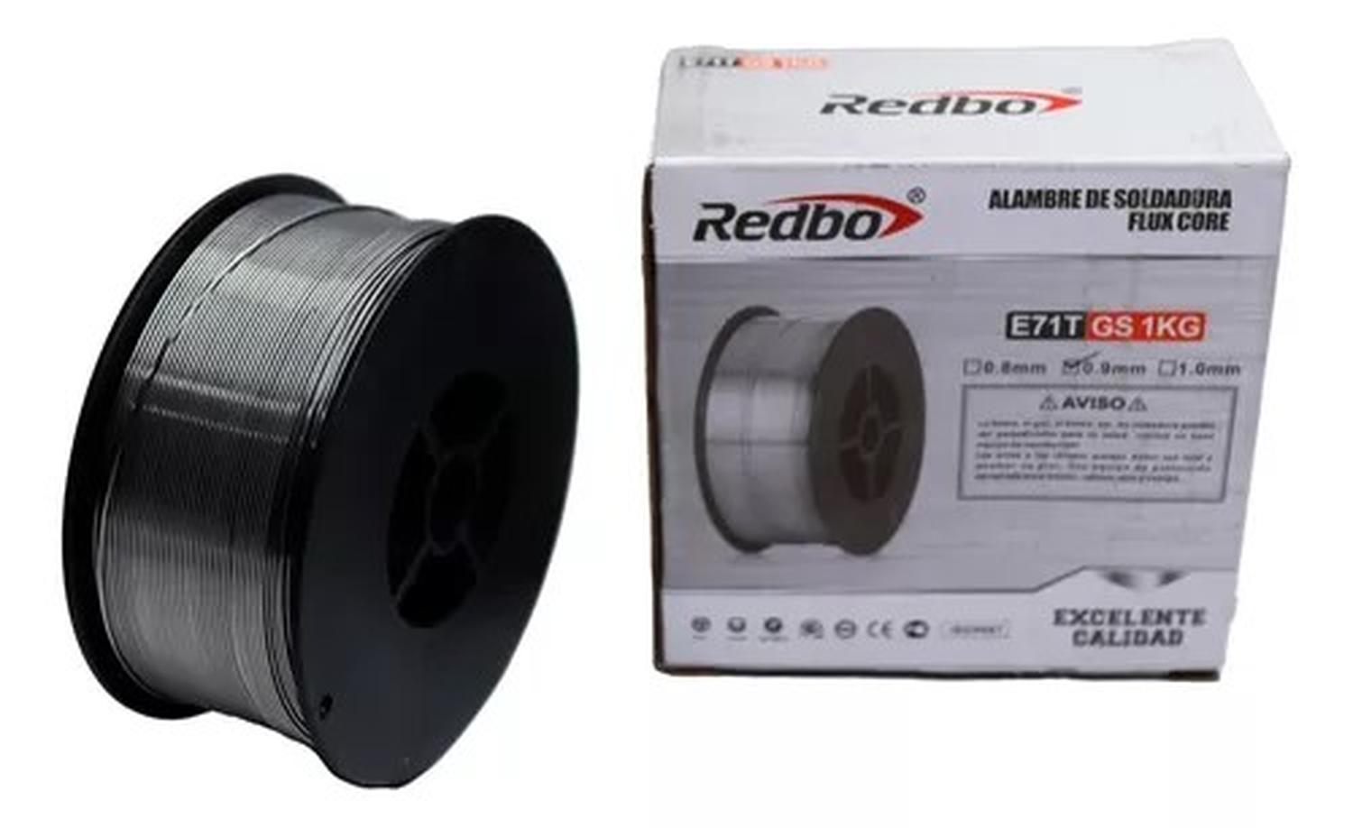 Soldadura Alambre Mig Flux 0,9mm Rollo 1kg Redbo - Herram.cl