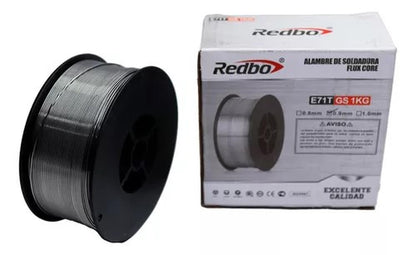 Soldadura Alambre Mig Flux 0,9mm Rollo 1kg Redbo - Herram.cl