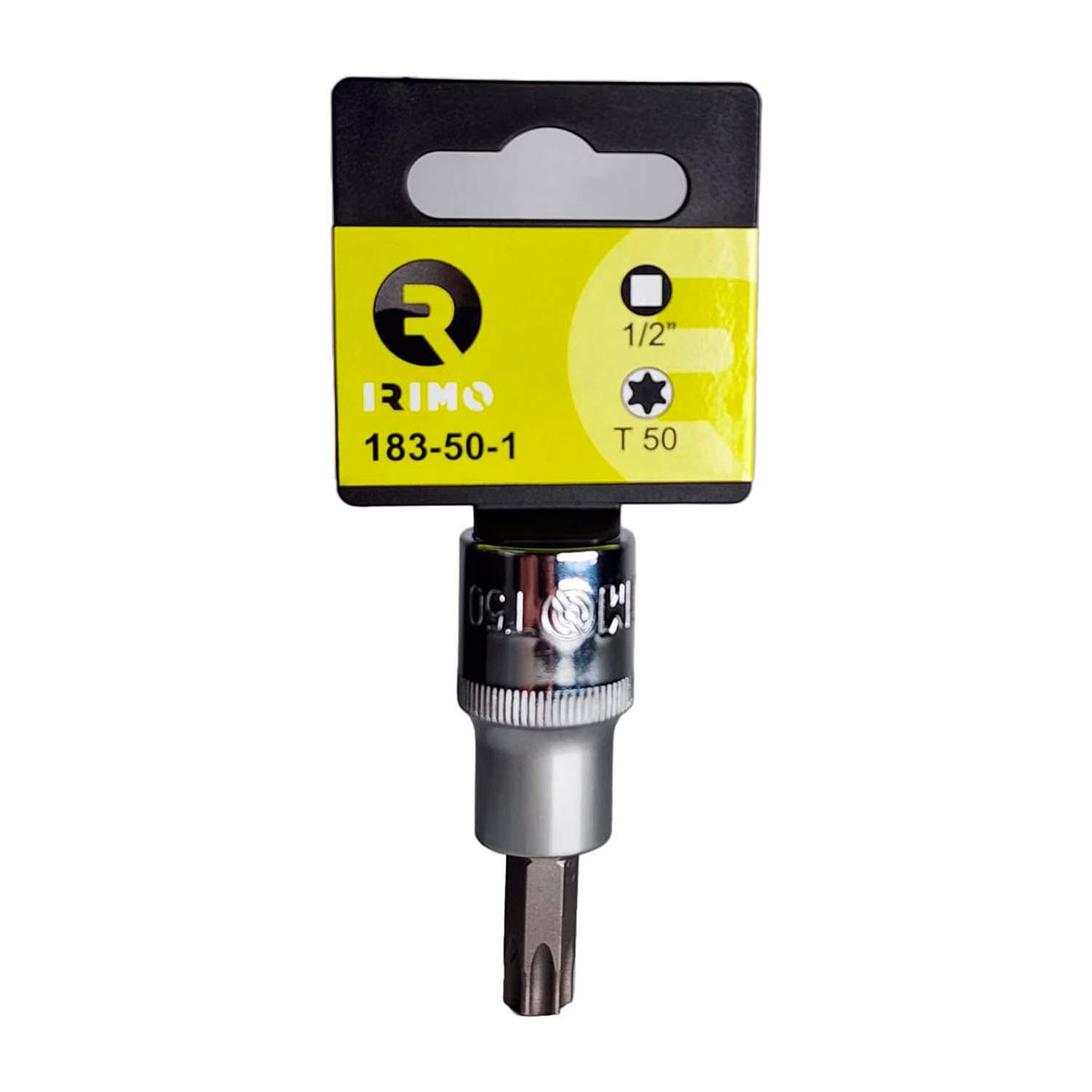 Dado Punta Torx IRIMO 1/2'' T50 60mm Acero Cromado - Herram.cl