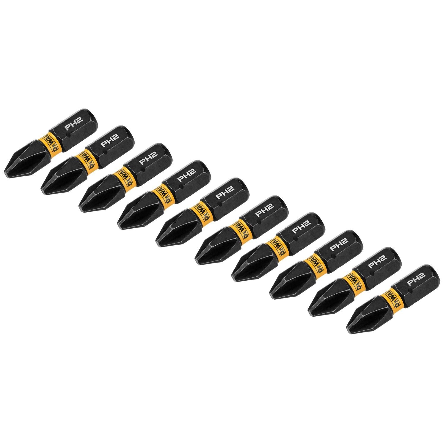 Puntas FLEXTORQ PH2 - 1'' (25.4mm) 10 Pzas - DeWALT - Herram.cl