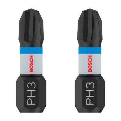 Puntas PRO Impact PH3x25mm 2 Pzas - Bosch - Herram.cl