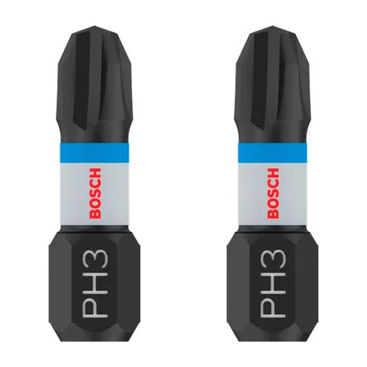 Puntas PRO Impact PH3x25mm 2 Pzas - Bosch - Herram.cl