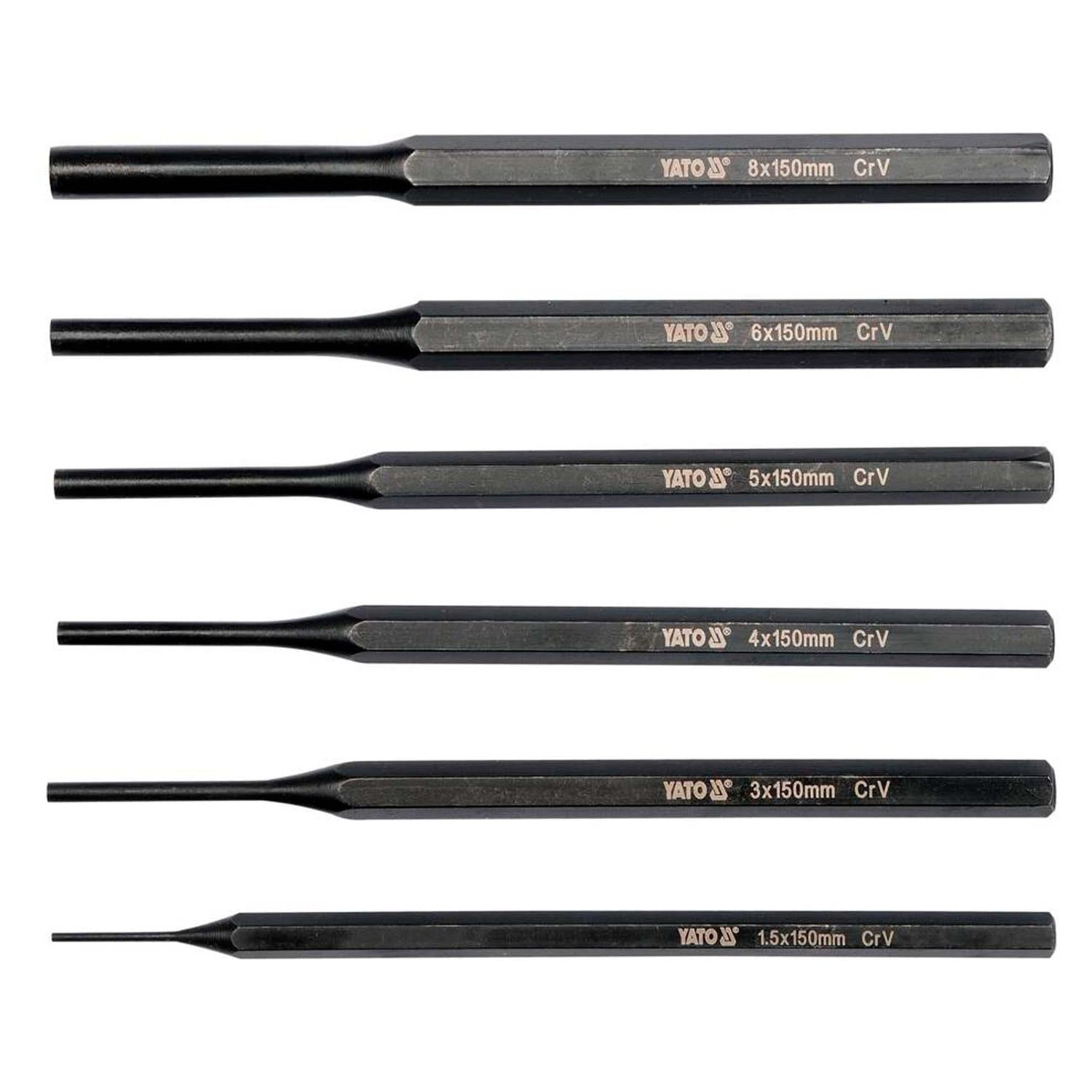 Juego De Botadores 150mm 6 Pzas - Yato - Herram.cl