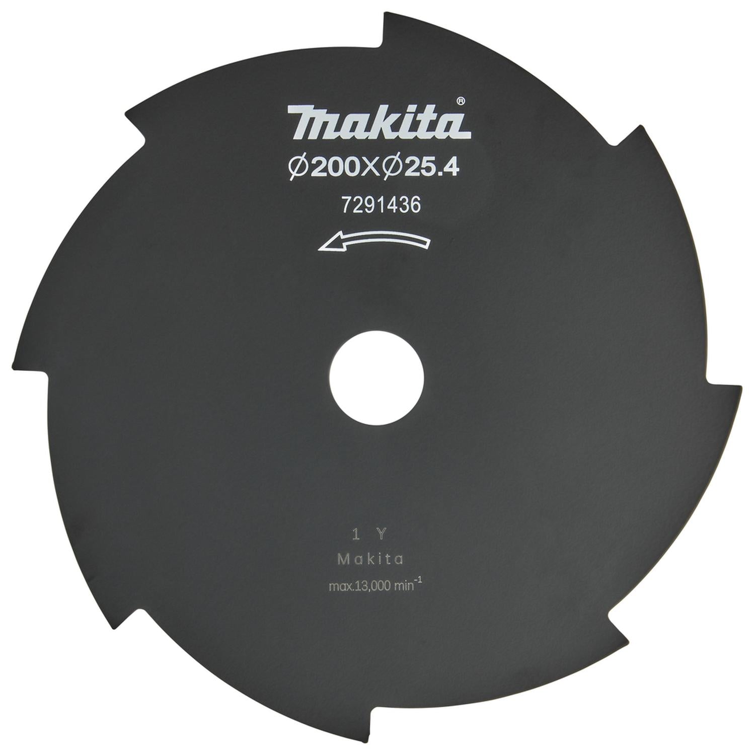 Disco Sierra Desbrozadora 200 x 25,4 x 1,6mm 8D Makita - Herram.cl